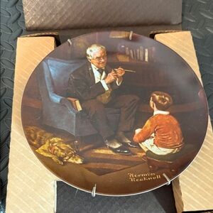 Norman Rockwell Decorative Plate